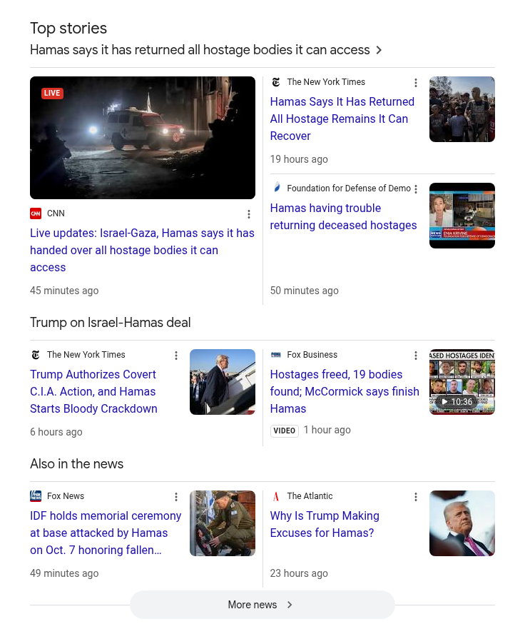 FDD in Top Stories for hamas